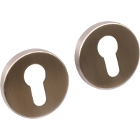 Oxloc Cilinderrozet Rond 11mm RVS Met Onderrozet Staal Met Profielgat