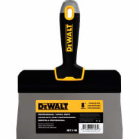 DeWALT Spackmes Hoogblad 8" 203mm RVS Dik Blad Softgreep