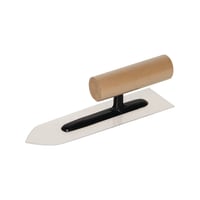 Super Prof Japanse Pleisterspaan 210x60x1mm Punt Kunststof Met Houten Greep