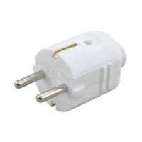 Stekker RA 10 16A wit