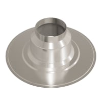 Ubbink Plakplaat 131mm Aluminium