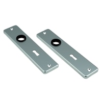 AMI Kortschild 180/41 SL72 Rechthoek F2 Aluminium