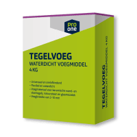 ProOne Tegelvoeg 4kg Zilvergrijs