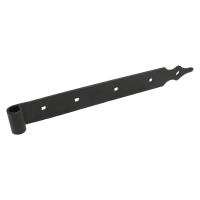GB Heng 1200x45x5mm Pendiameter 16mm Epoxycoating Zwart 1st 435123B