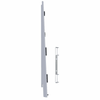 Keralit Eindkap En Connector Links 2817 Wit Eiken Met Houtstructuur 5st