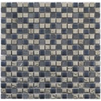 Mozaiektegel Musa Titanio 30x30cm 8mm Glanzend Gerectificeerd