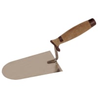 Super Prof Stukadoorstroffel Eco Pure Rond 18mm RVS Met Handgreep Leer