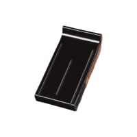 Kloosterwaard Einddorpel 21cm Zwart Hoogglans 20mm Kering