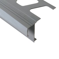 Schlüter BARA-RAK Balkonrandprofiel 50mm 250cm Alu Met Kleurcoating Grijs Metallic RAK50GM