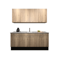 Procasa Keuken 200cm Compleet Mountain Oak
