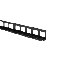 Pro-One Tegelprofiel 12.5mm 300cm Haaks Aluminium Mat Zwart