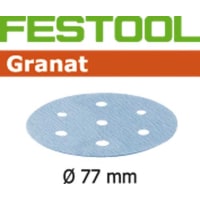 Festool Schuurschijf STF D77/6 P180 GR/50 Granat 50st