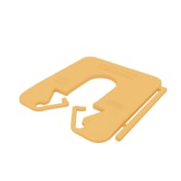 Milli-Max Uitvulplaatje 2mm 200st Geel