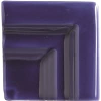 Hoek Rivièra Angulo Marco Cornisa Santorini Blue 5x5cm Glanzend