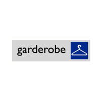 Bord Garderobe 45x165mm PVC Alulook