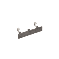 Keralit Eindkap 140x28mm En RVS Connector Zoethoutzwart 10st