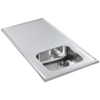 Reginox Diamantblad 102x60cm Bak Rechts Hartmaat 270mm Uit Rechts  Zonder Kraangat