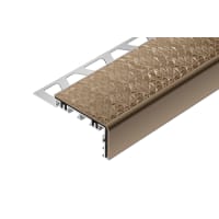 Schlüter TREP-V60 Draagprofiel R10 11mm 100cm Alu Bruut Mat Geanodiseerd Lichtbeige TVL60HB110/100