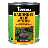 Tenco Hardhoutolie Waterbasis 1L Royal Teak