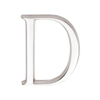 Skantrae Huisletter Chroom D Titanium