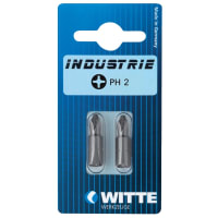 Witte Bit Met Sleuf 1.2x6.5mm 2st