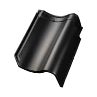 Wienerberger OVH Klassiek Gevelpan Rechts Zwart Satinet 746