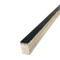 Kantlat Aziatisch 17x33mm 295cm Zwart 10st Per Bundel