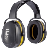 Cerva Oorkap FM-2 33DB Zwart/Geel