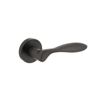 Intersteel Deurkruk George Met Rozet 52x10mm Rond Verdekt Met Nokken Antracietgrijs
