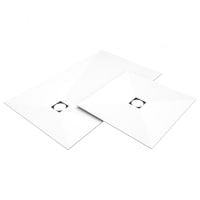 Wedi Fundo Top Plano 1600x1000x6mm Decentraal Pure Wit