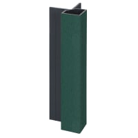 Keralit Uitwendig Hoekprofiel 32x32mm 400cm Mosgroen Classic Nerf
