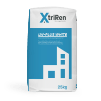 XtriRen LW-Plus White Lijm-/Wapeningsmortel Vezelversterkt 25kg Wit
