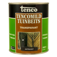Tencomild Tuinbeits Transparant 1L Antraciet