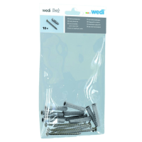 Wedi Tools Hollenwandplug Set 10x Plug 10x Schroeven