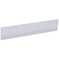 Plintrooster 400x80mm Aluminium Geanodiseerd F1