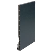 Keralit Dakrandpaneel 200mm 600cm Antraciet Classic Nerf