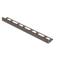 Schlüter SCHIENE-TSLA Decoratief Profiel 12,5mm 250cm Alu Structuur Gecoat Licht Antraciet A125TSLA