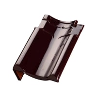 Wienerberger VHV Vario Gevelpan Links Wijnrood Verglaasd 614