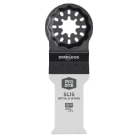 ProOne Multitoolzaagblad Starlock SL15 28x55mm Bi-Metaal 10st