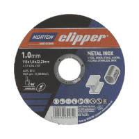 Clipper Doorslijpschijf A60S Vlak 115x1.0x22.2mm Staal/Inox