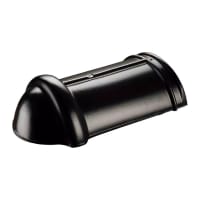 Wienerberger Halfronde Beginkepervorst Vario 225mm Zwart Edelengobe 745 Tegelen