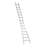 Altrex Rechte Ladder Kibo KEU 1x14 Treden Enkel
