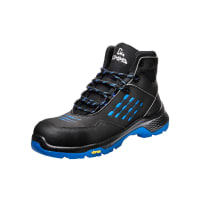 Emma Veiligheidsschoen CrossForce X Hoog S3S Maat 44 Wijdte D Zwart/Blauw