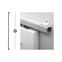 Skantrae Hang&Sluitwerkpakket 559SSL Alfa 2x Deurgreep Tupelo 160 Zwart