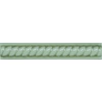Strip Modernista Trenza Verde Claro 2,5x15cm Glanzend