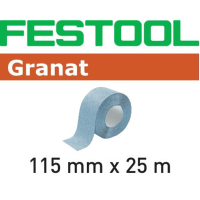 Festool Schuurrol 115x25m P80 GR Granat