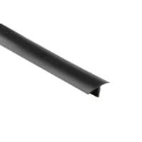 Schlüter SHOWERPROFILE-WSC Lipinlegstuk Halfronde Lip 100cm PVC Grafietzwart SPWSC16GS/100