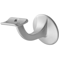 Hermeta Leuninghouder 65mm Hol Stokschroef 3501 Naturel Aluminium