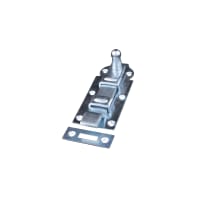 Rolschuif Met Bocht 120mm Blauw Verzinkt