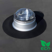 Powerdaylight 25cm Eco Plat Dak Buitenzijde